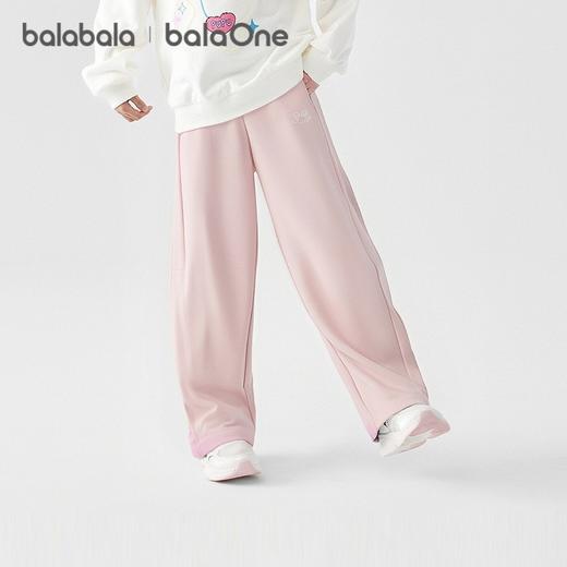 巴拉巴拉balaOne童装儿童裤子女童2025秋新款长裤舒弹香蕉裤时尚 商品图1