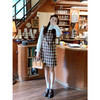 【169元任选2件】现货！红咖格子背心裙 商品缩略图3