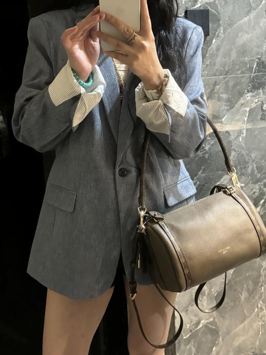 高端潮牌老钱风撞色条纹水洗设计高品质西装 （蕾姐14码） 商品图2