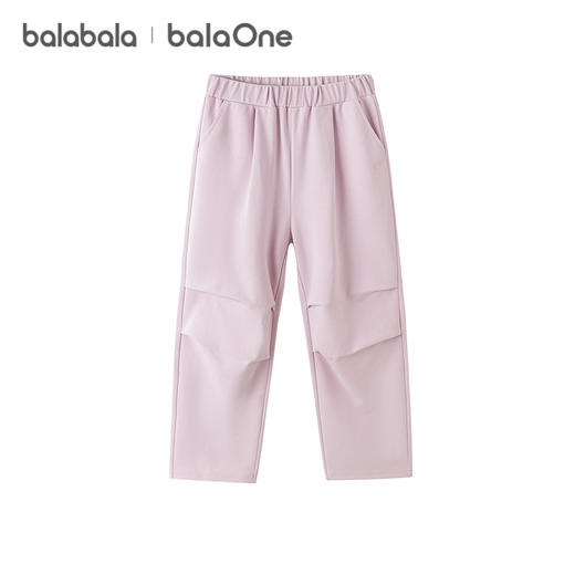 巴拉巴拉balaOne童装女童长裤儿童裤子2025新款秋吸湿排汗伞兵裤 商品图4