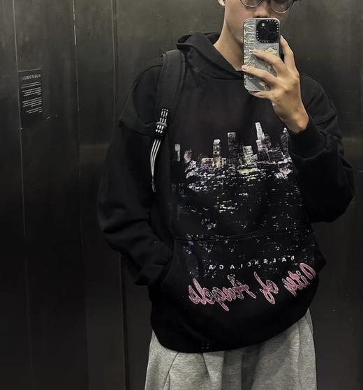 双11福利款  blcg夜幕洛杉矶印花卫衣  宽松版型  男女同款 商品图1