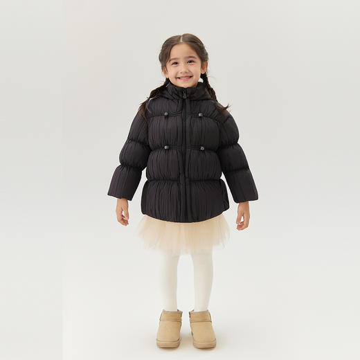 笛莎Deesha观山见女童羽绒服2025冬女童羽绒服 商品图2