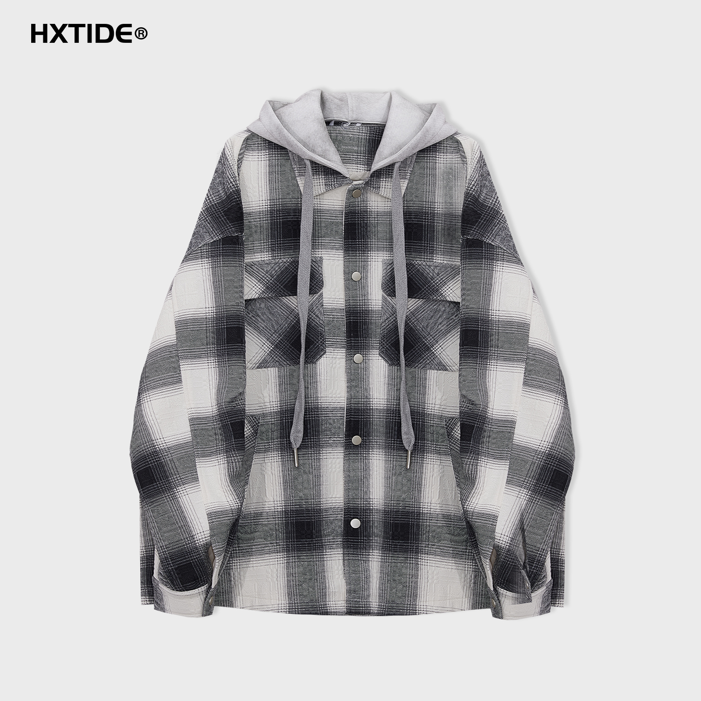 【新品上新】HX 秋季带帽茄克衫外套C105530058101