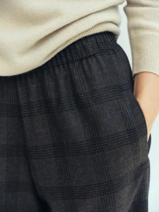 Jai  阿伯丁格纹英国羊毛瘦版池塘裤 商品图1