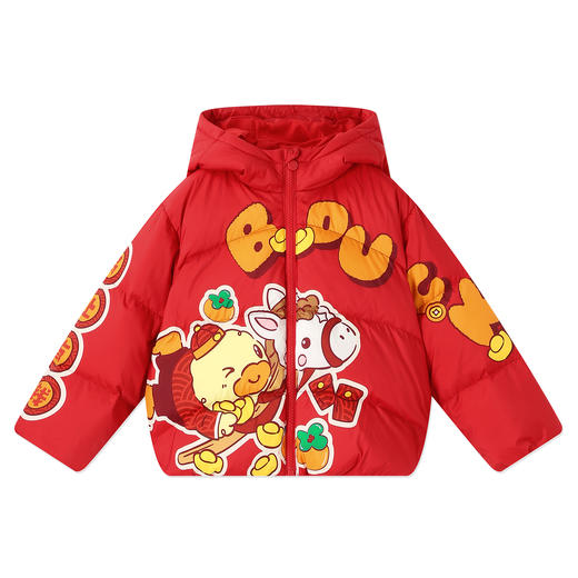 B.Duck小黄鸭童装冬季拜年羽绒服105-150码 BF5616052 商品图5