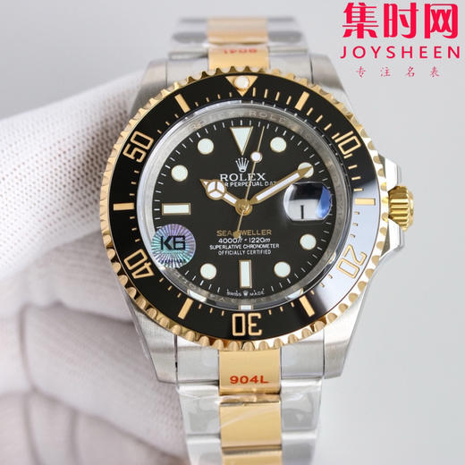 劳力士ROLEX 海使型系列 间金黑鬼王 3235机 男士腕表 SEA-DWELLER鬼王 表径43mm 商品图1