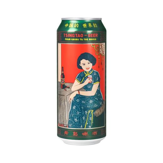 青岛啤酒TSINGTAO 11°P美酒佳人白啤酒 500ml/厅 商品图0