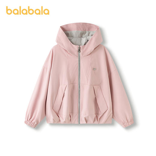 【商场同款】巴拉巴拉女童外套儿童上衣2025新款秋户外防风防泼水 商品图4