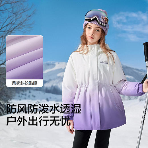 【商场同款】巴拉巴拉童装女童羽绒服2025年新款防护保暖外套冬季 商品图3