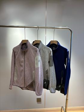 情侣款KAILAS凯乐石冷杉立领抓绒外套