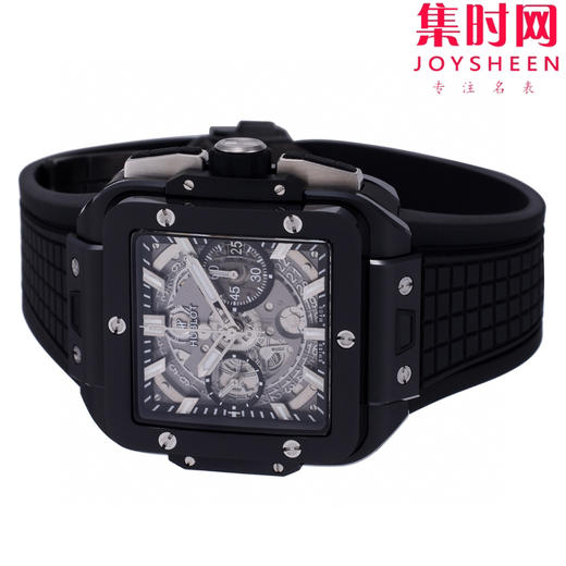 BBF黑陶瓷方形计时男士腕表 商品图5