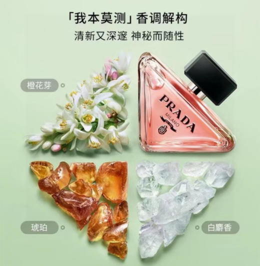 PRADA普拉达我本莫测女士浓香水EDP50ml+身体乳50ml 商品图2