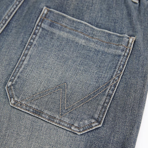 【新品上新】HX 秋季水洗萝卜牛仔长裤S201533129101 商品图5