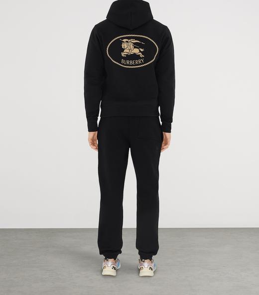 BB 25秋款刺绣印花 战马套头毛圈帽衫 WY929 商品图0