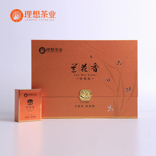 兰花香LAN3000 清香型铁观音 7.8gx3泡x6小盒/盒/140g 一级 商品图3