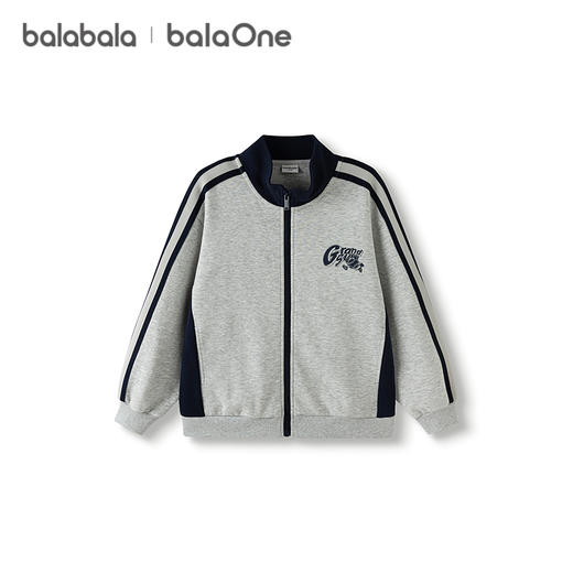 巴拉巴拉balaOne儿童外套男童女童上衣2025新款秋棒球服舒适保暖 商品图4