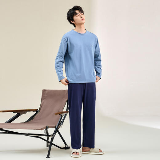 康妮雅男式长袖长裤套头套装 53G62T027 商品图1