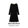 奢姿大码女装2025秋季胖妹妹时尚减龄花边设计娃娃领针织连衣裙9853891000 商品缩略图1