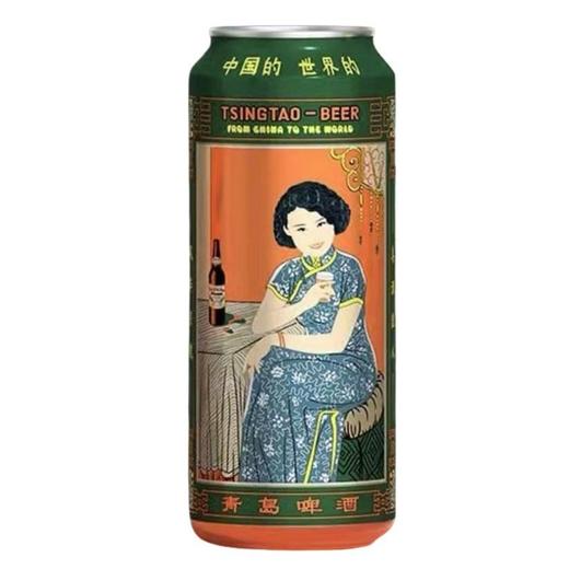 青岛啤酒TSINGTAO 11°P美酒佳人白啤酒 500ml/厅 商品图1