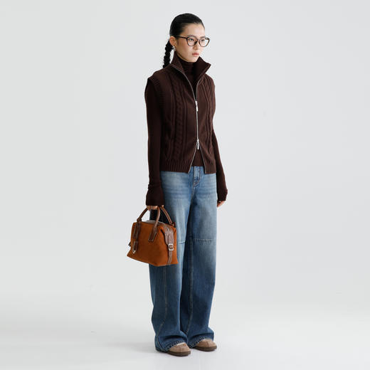 朵拉梵西针织马夹F28D1329 商品图4