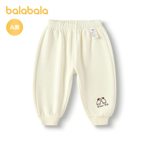 【商场同款】巴拉巴拉宝宝裤子长裤2025冬新款加绒运动裤保暖 商品图4