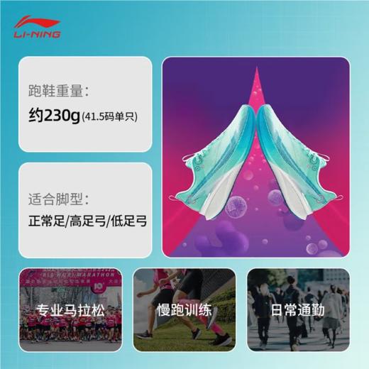 李宁男子2025秋季轻量回弹缓震训练跑鞋跑步鞋运动鞋ARPV003-20 商品图1