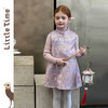 littletime女童旗袍2025秋冬新款儿童新中式国风连衣裙女宝礼服裙 商品缩略图3