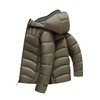 半身缘男女装 冬季轻薄有型简洁宽松防静电男女同款排骨羽绒服2601 商品缩略图7