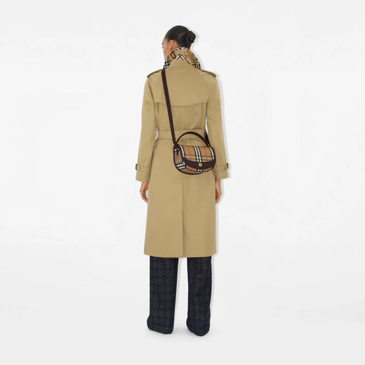 BURBERRY 巴宝莉 女士字母徽标刻字 Highlands 提挎包 格子 8112160 B9368 商品图5