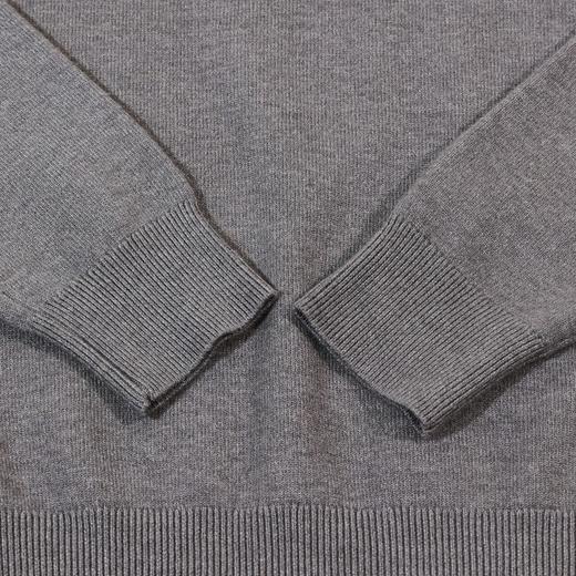 半身缘男装 秋季舒适简约日常通勤内搭百搭毛衣253312U01210003 商品图6