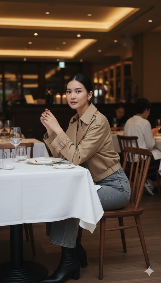 小个子英伦风休闲短款外套 商品图1