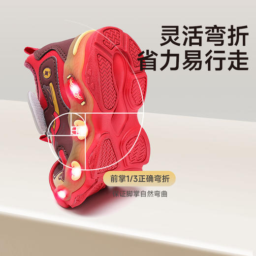 B.Duck小黄鸭童鞋冬季加绒保暖运动鞋24-30码 B5686853 商品图4