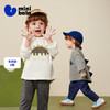 【舒弹卫衣】迷你巴拉男童卫衣秋透气不易变形儿童柔软上衣 商品缩略图0