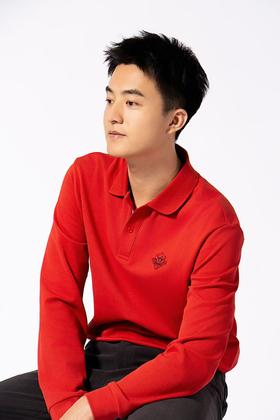 G/Ygoldlion男士长袖POLO衫[10.31-11.2][广百北京路店][男服]