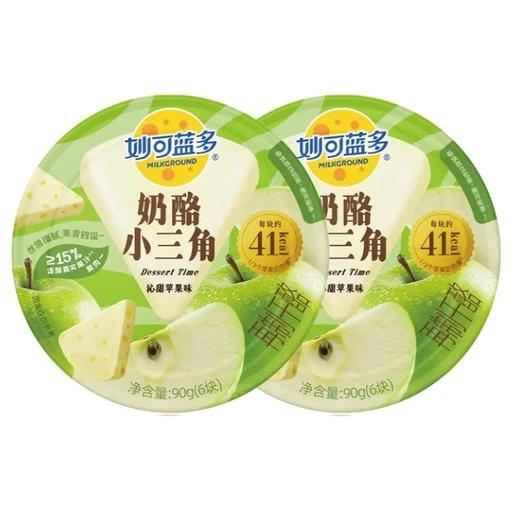 【超市】妙可蓝多奶酪小三角苹果味90g 商品图0