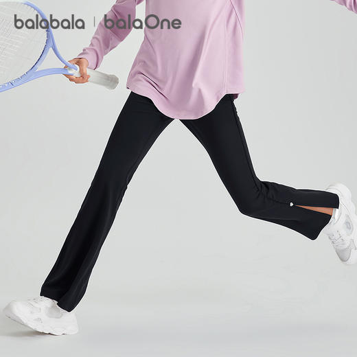 巴拉巴拉balaOne儿童牛仔裤女童喇叭裤2025秋新款弹力亲肤长裤子 商品图2
