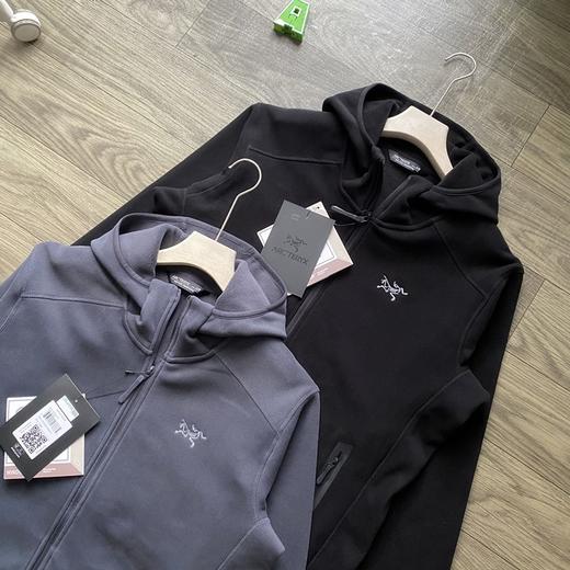 袅家KYANITE HOODY 户外保暖抓绒连帽夹克外套 商品图3