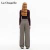会员福利【100高支棉+廓形显瘦】拉夏贝尔/La Chapelle工装风直筒阔腿裤高腰百搭时髦酷感休闲裤Get美高穿搭 商品缩略图4