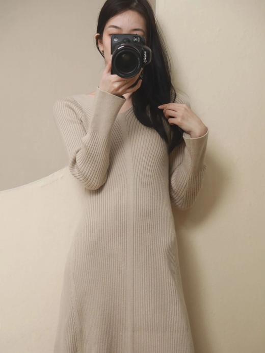 羊毛羊绒针织连衣裙 C12TJ-99978 商品图10