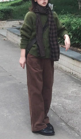 【高品质私服】【JN高腰复古直筒长裤】穿着柔软舒适、精至细腻、挺刮有型G1097-CC【无标出货 介意慎拍】