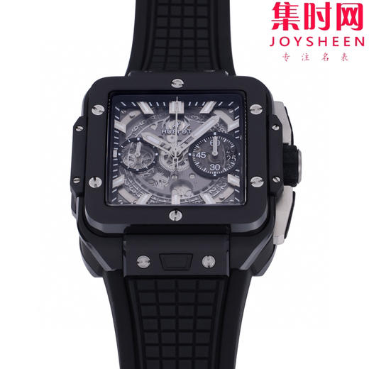 BBF黑陶瓷方形计时男士腕表 商品图2