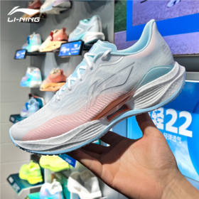 李宁女子2025春秋轻质跑步鞋回弹减震运动鞋ARBV002-63