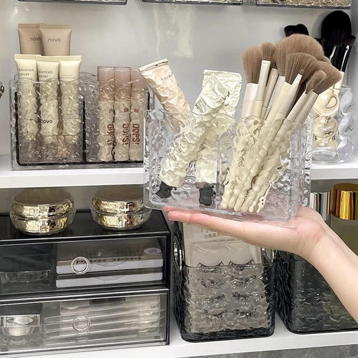 双孔收纳盒(白色/灰色) 商品图2