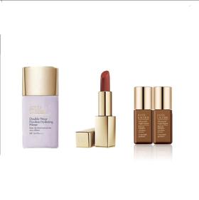 【雅诗兰黛】B1F雅诗兰黛持妆润色防晒隔离乳-薰衣草色  30ML+雅诗兰黛金管绒雾口红（420 669 850 870 599 557 ）