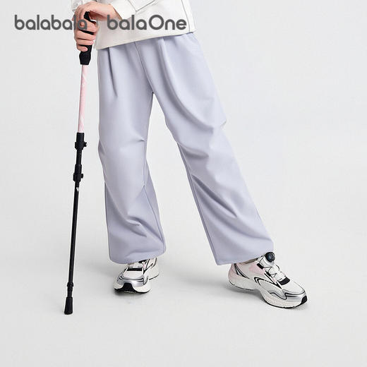 巴拉巴拉balaOne童装女童长裤儿童裤子2025新款秋吸湿排汗伞兵裤 商品图1