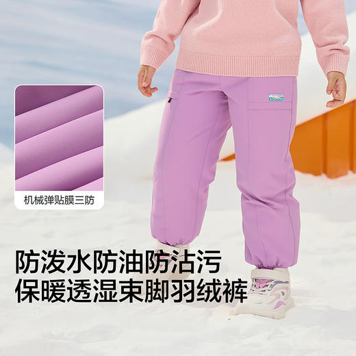 【商场同款】巴拉巴拉童装儿童羽绒裤女童2025冬装新款保暖长裤子 商品图3