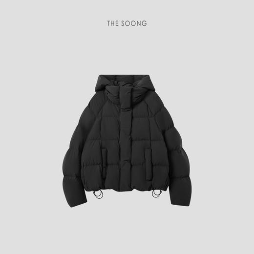 THESOONG进口超高密纱高克重90白鹅绒保暖连帽羽绒服HWYRF8075 商品图4