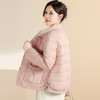QYM C2565-Y时尚国风盘扣短款轻薄羽绒服保暖时尚气质外套 商品缩略图2