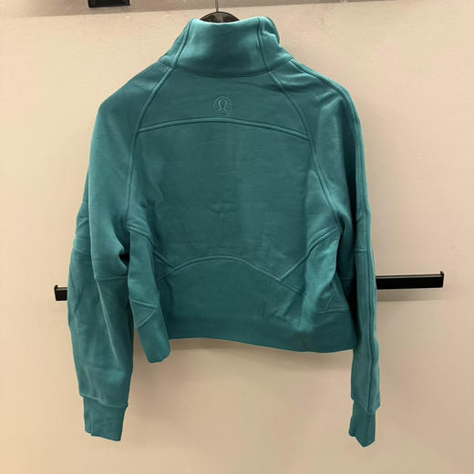 Lululemon 露露半拉链爆款卫衣 孔雀蓝绿色 XS/S ，M/L 商品图1