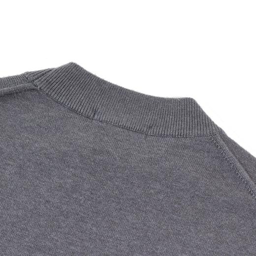 半身缘男装 秋季舒适简约日常通勤内搭百搭毛衣253312U01210003 商品图3